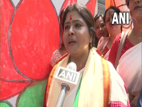 BJP's Keya Ghosh (Photo/ANI)