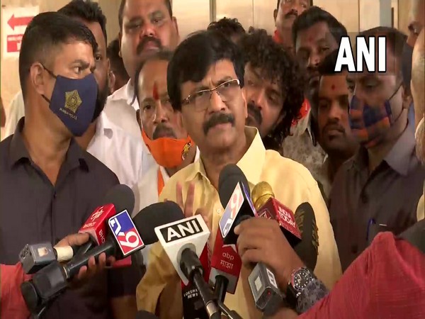 Shiv Sena leader Sanjay Raut (Photo/ANI)