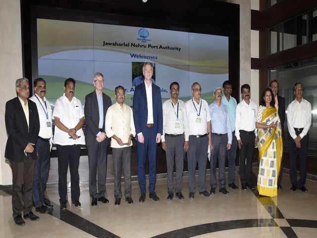Norway delegation visits Jawaharlal Nehru Port Authority (Photo/@JNPort)