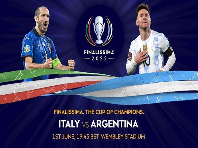 Italy vs Argentina (Photo: Twitter/UEFA)