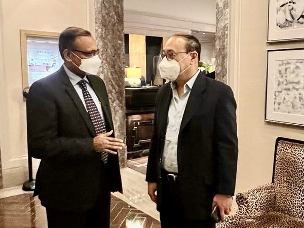 Shringla arrives in New York to participate in UNSC meet on UN-LAS cooperation (Photo/Twitter: Tirumurti)