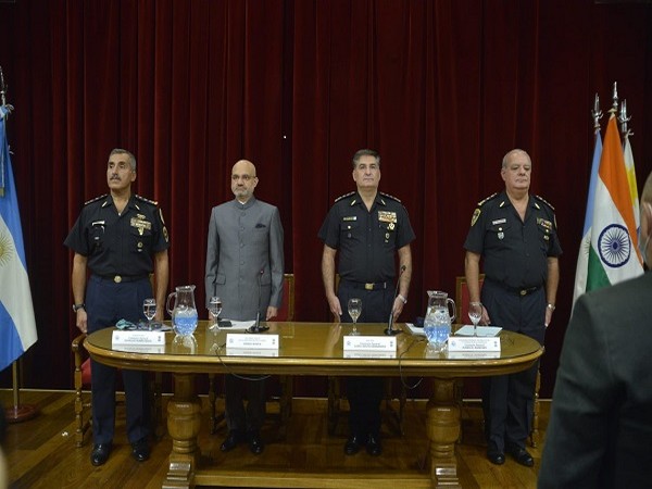 Indian embassy in Argentina launches Yoga project for local police forces (Photo/@Indembarg)