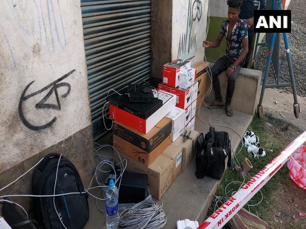 CCTV cameras being installed in violence-affected area of Rampurhat (Photo/ANI)