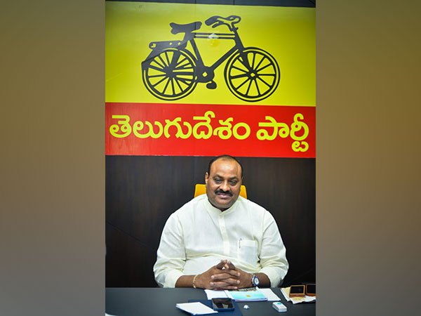 TDP president of Andhra Pradesh K Atchannaidu (Photo credit: Twitter@naralokesh)