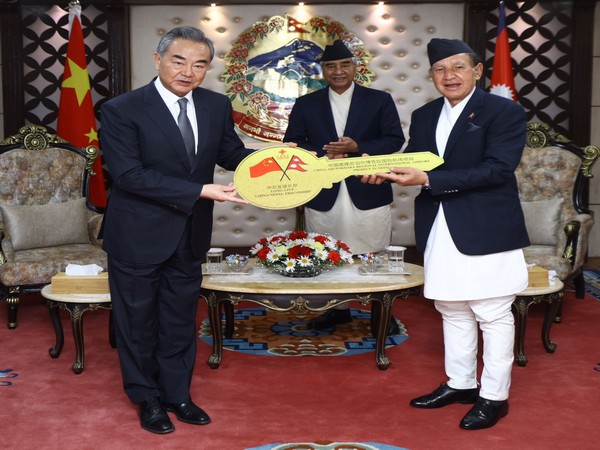 Chinese Foreign Minister Wang Yi meets his Nepali counterpart Narayan Khadka and Prime Minister Sher Bahadur Deuba (Photo/MofaNepal)