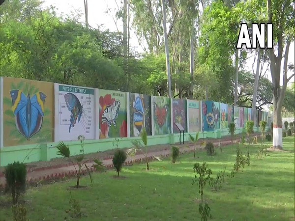 The Butterfly Garden at Mamurpur nursery (Photo/ANI)