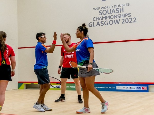 Dipika Pallikal and Saurav Ghosal (Photo: Twitter/World Squash)