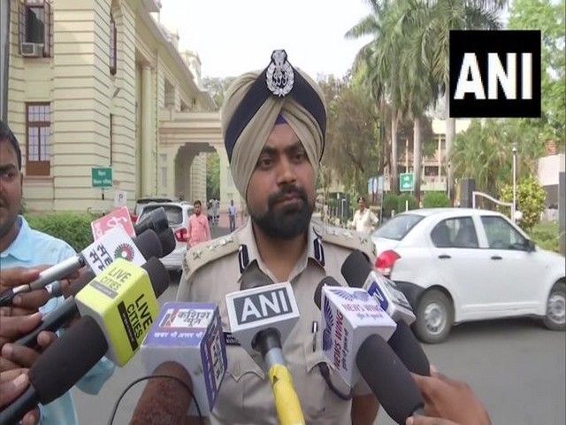 Patna Senior Superintendent of Police Manavjit Singh Dhillon (Photo/ANI) 