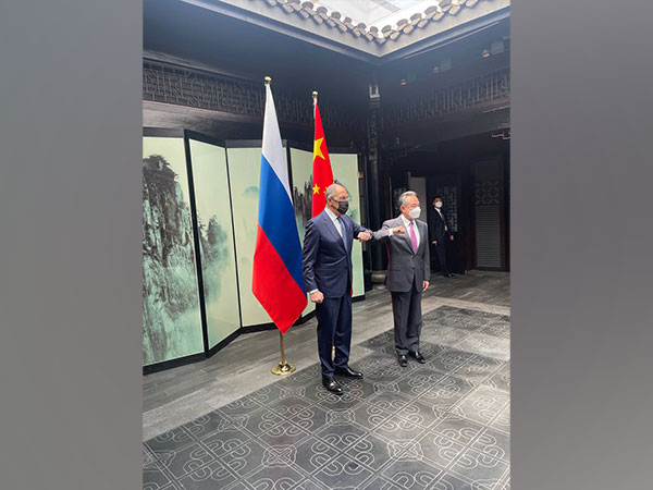 Chinese FM holds talks with Russian counterpart (Twitter: MFA Russia)