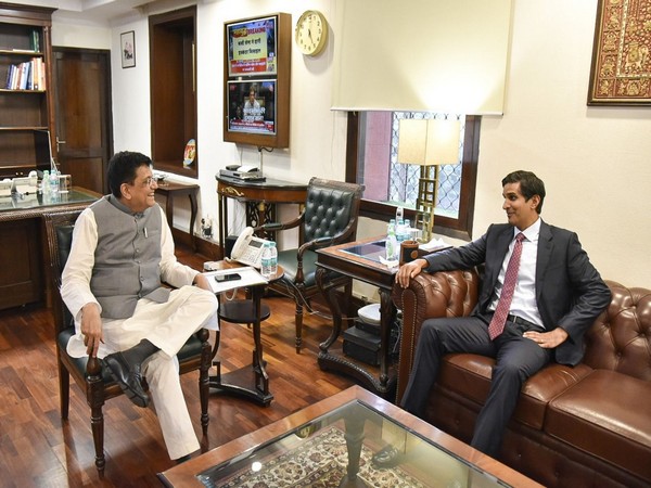 Piyush Goyal meets US Deputy NSA for International Economics Daleep Singh (Photo/@PiyushGoyal)