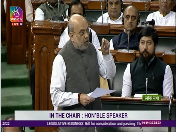 Union Home Minister Amit Shah (Photo:Sansad TV)