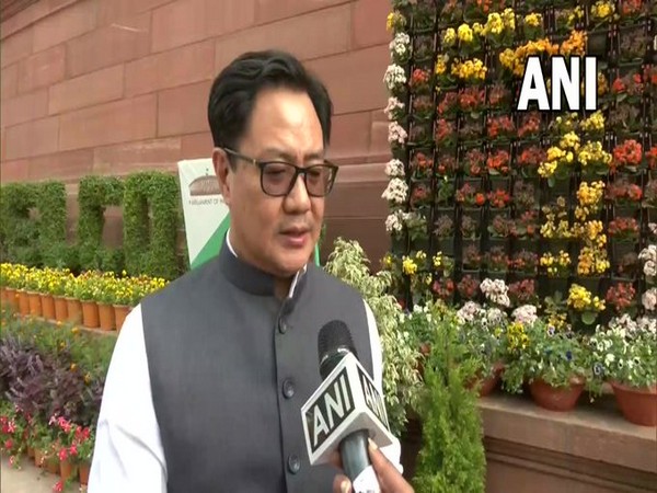 Union Law Minister Kiren Rijiju (Photo/ANI)