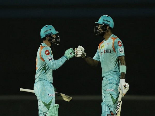 Quinton de Kock and KL Rahul (Photo/LSG-Twitter)