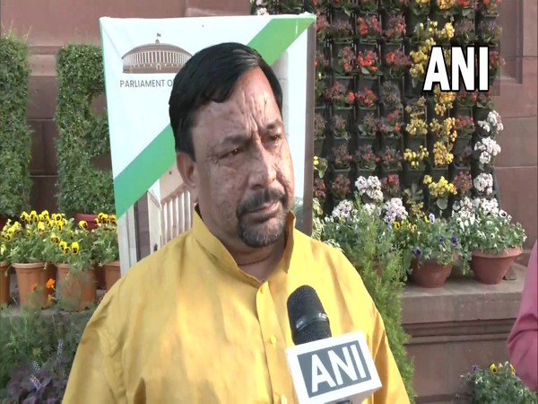 BJP MP from Farrukhabad, Uttar Pradesh, Mukesh Rajput (Photo: ANI)