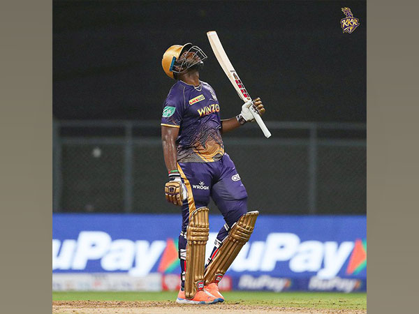 KKR all-rounder Andre Russell (Photo/KKR-Twitter)