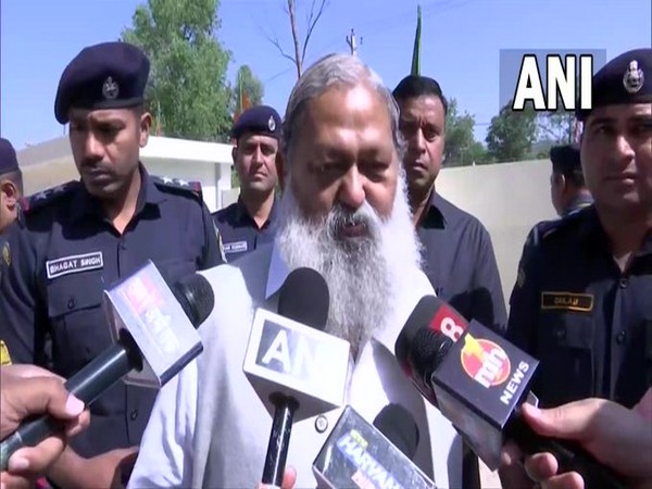 Haryana Cabinet Minister Anil Vij (Photo/ANI)
