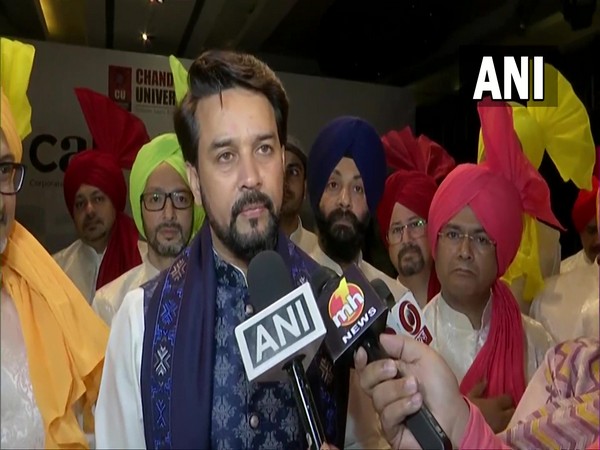 Union Minister Anurag Thakur (Photo:ANI)