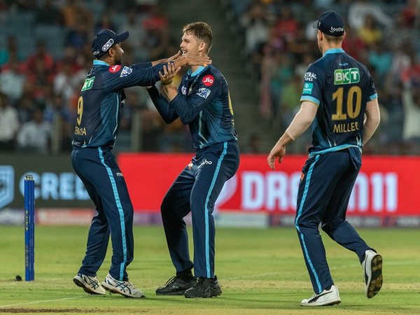 Lockie Ferguson celebrating after taking wicket (Photo/IPL-Twitter)