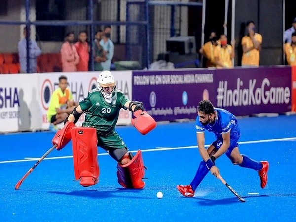 India vs England (Photo: Twitter/Hockey India)
