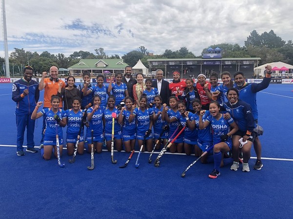 Indian team in FIH Hockey Women's Junior World Cup (Photo: Twitter/India in SouthAfrica)