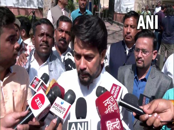 Union Minister Anurag Thakur (Photo/ANI)