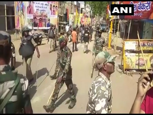 Security beefed up Khunti district of Jharkhand (Photo/ANI) 