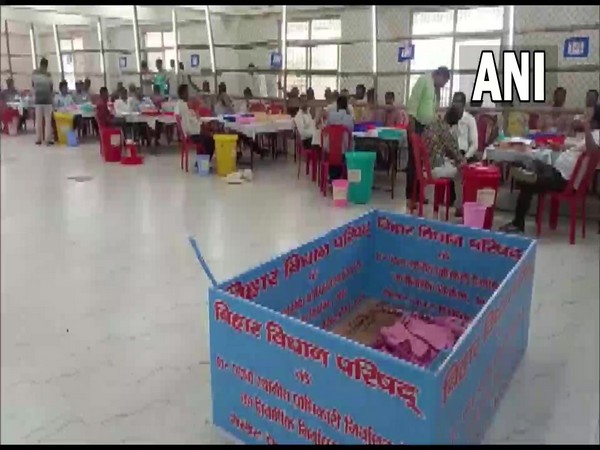 Counting of votes for 24 seats for Bihar MLC polls underway (Photo/ANI)