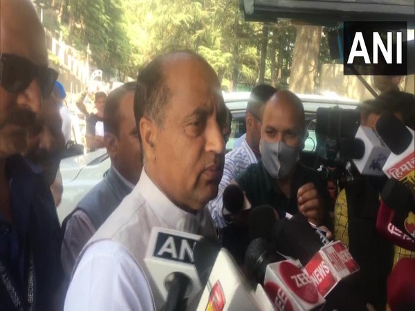 Himachal Pradesh Chief Minister Jairam Thakur. (Photo/ANI)