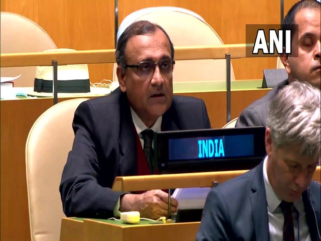 Permanent Representative of India to the United Nations TS Tirumurti