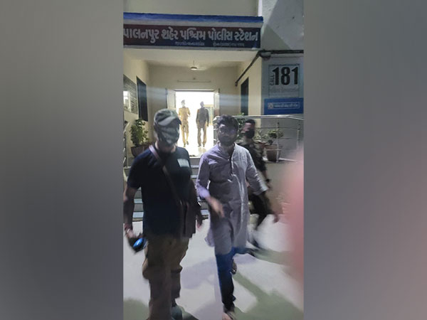 Gujarat Vadgam MLA Jignesh Mevani arrested by Assam police (Photo/ANI)