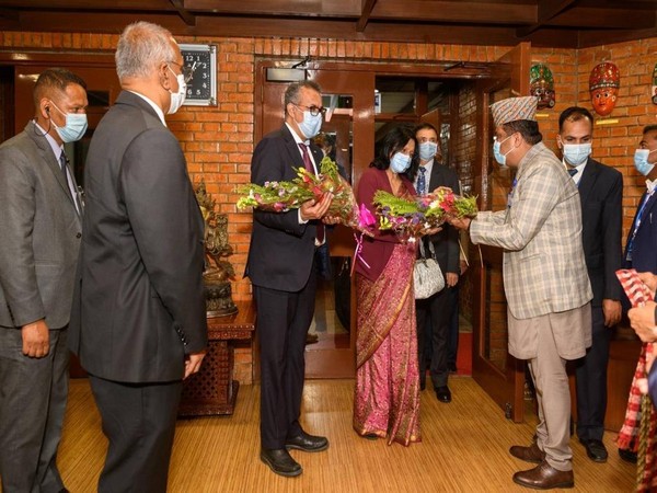 WHO chief arrives in Kathmandu on three-day visit (Photo Credit: Twitter)