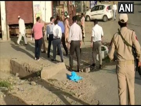 Visuals from  Sunjwan area of Jammu. (Photo/ANI)