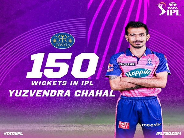 Rajasthan Royals spinner Yuzvendra Chahal (Photo/IPL-Twitter)