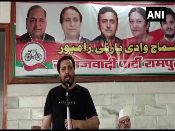 Azam Khan's media in-charge Fasahat Ali Khan Sanu (Photo/ANI)