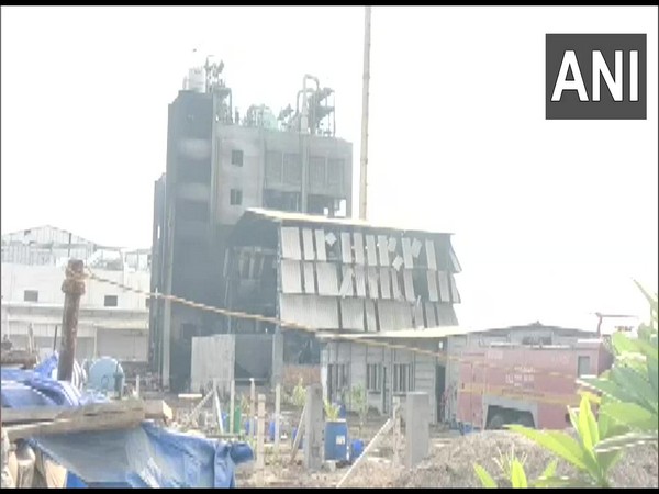 Om Organics firm in Gujarat's Bharuch were the blast occured (Photo/ANI)