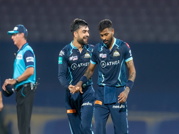 Hardik Pandya and Rashid Khan (Photo: IPL/ Twitter)