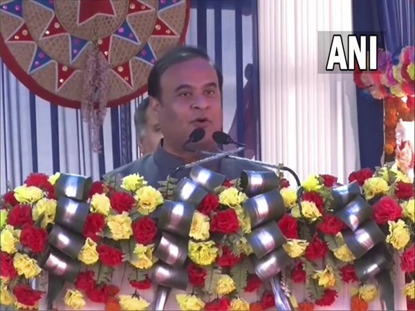 Assam Chief Minister Himanta Biswa Sarma in Lakhimpur