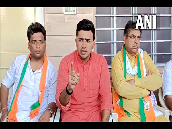 Bharatiya Janata Party MP Tejasvi Surya (Photo credit: Facebook@Satish Poonia)