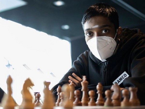 R Pragganandhaa (Photo: Twitter/International Chess Federation)