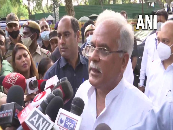 Chhattisgarh CM Bhupesh Baghel (Photo/ANI)