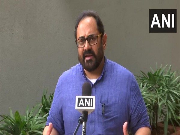 Union Minister Rajeev Chandrasekhar (Photo/ANI)