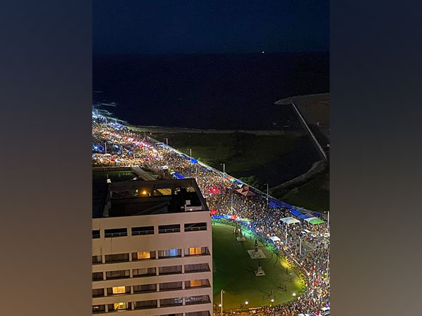 Massive protest erupted in heart of Colombo amid economic crisis (Photo Credit: Jamila Husain)
