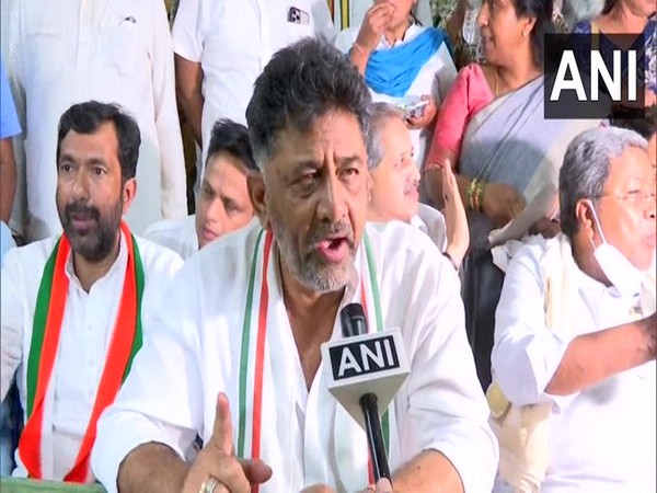Karnataka Congress chief DK Shivakumar (Photo/ANI)