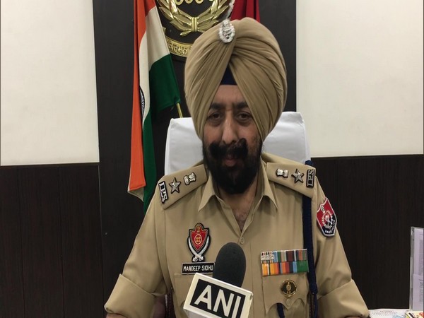 Mandeep S Sidhu, SSP, Sangrur, Punjab (Photo/ANI)