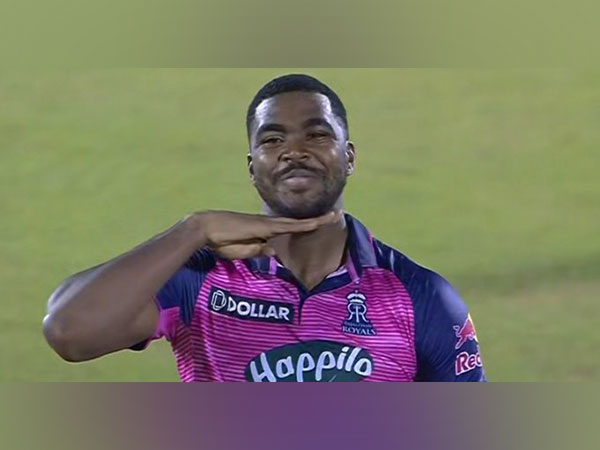 Rajasthan Royals pacer Obed McCoy (Photo/Twitter)