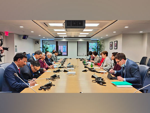 Union Minister of Finance Nirmala Sitharaman met Kristalina Georgieva, International Monetary Fund Managing Director (Photo Credit: Twitter)