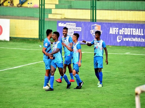 Services vs Gujarat (Photo: Twitter/Indian Football)