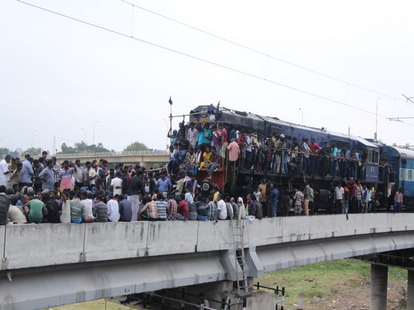  Madurai Train blockade in 2017 (File photo)