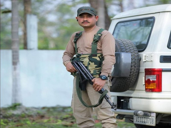 PSO Raju Kalita, police personnel killed in the convoy of Chief Executive Member of BTR (Photo/Twitter)