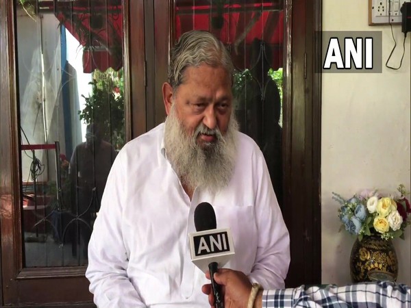 Haryana Home Minister Anil Vij (Photo:ANI)